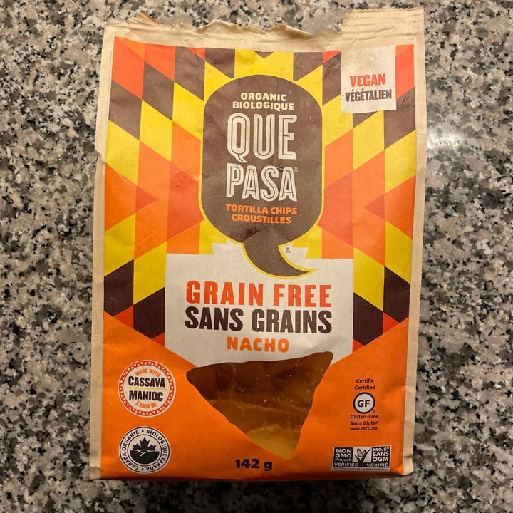Que Pasa grain free nacho tortilla chips Review abillion