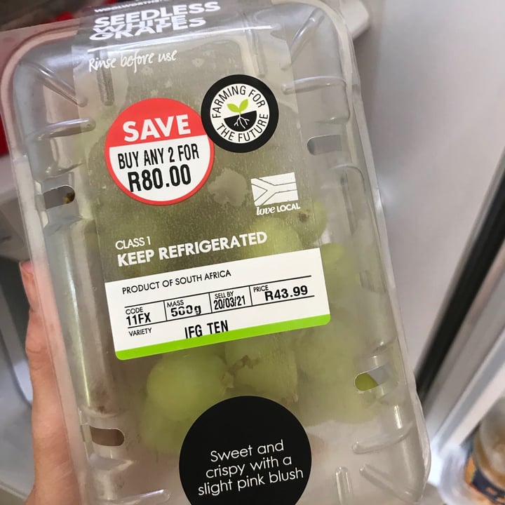 Woolworths Seedless grapes Review abillion