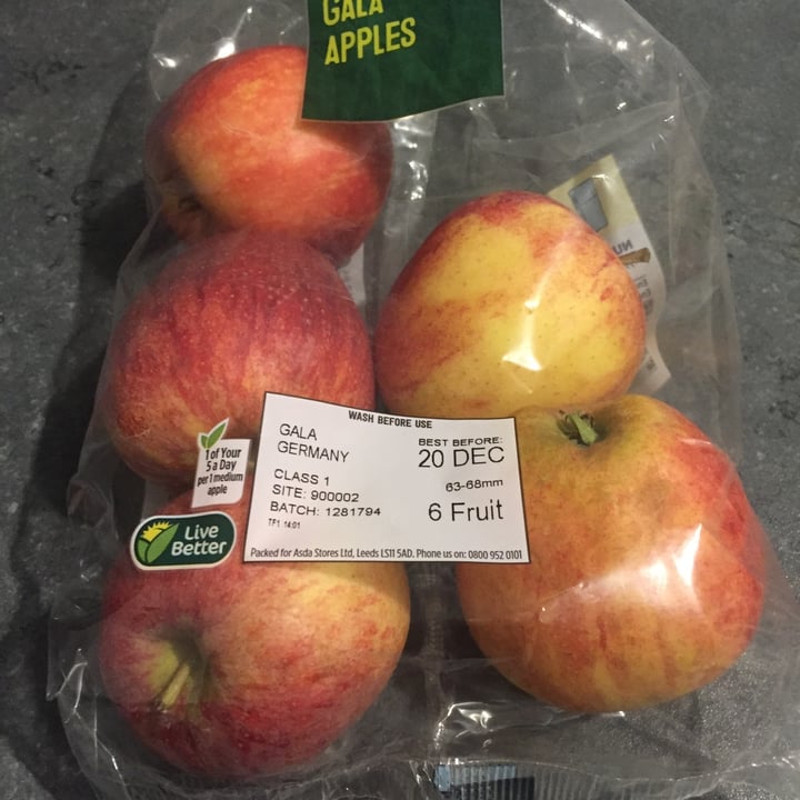 ASDA Gala apples Review abillion