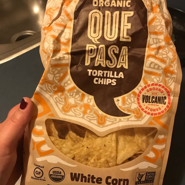 Que Pasa Organic Salted Tortilla Chips Review abillion