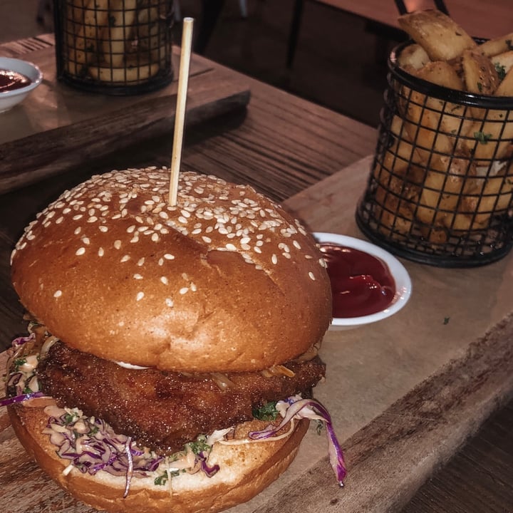 Gorilla Kitchen Panko Crumbed Eggplant Burger Reviews abillion