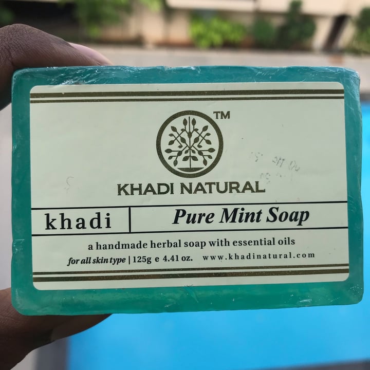 Khadi Natural Pure Mint Soap Review abillion