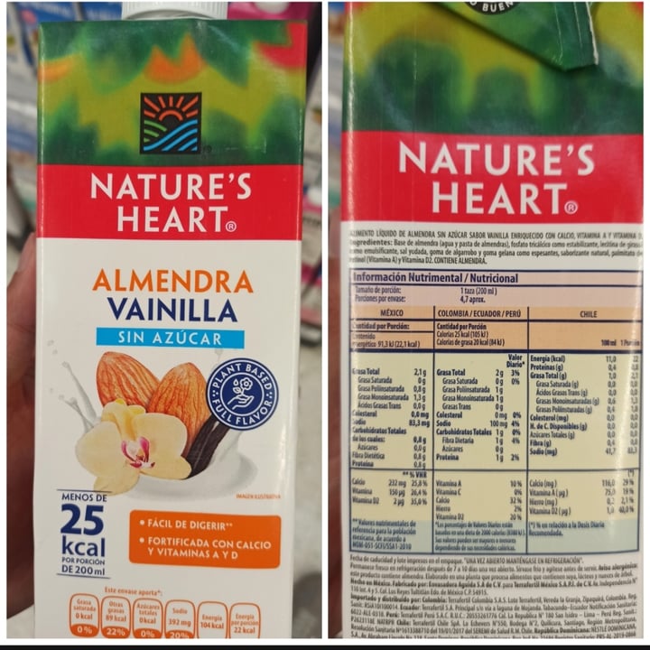 Nature's Heart Almond Milk (vainilla) Review abillion