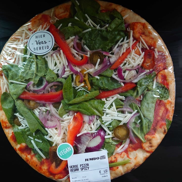 Jumbo Pizza Vegan Spicy Review abillion