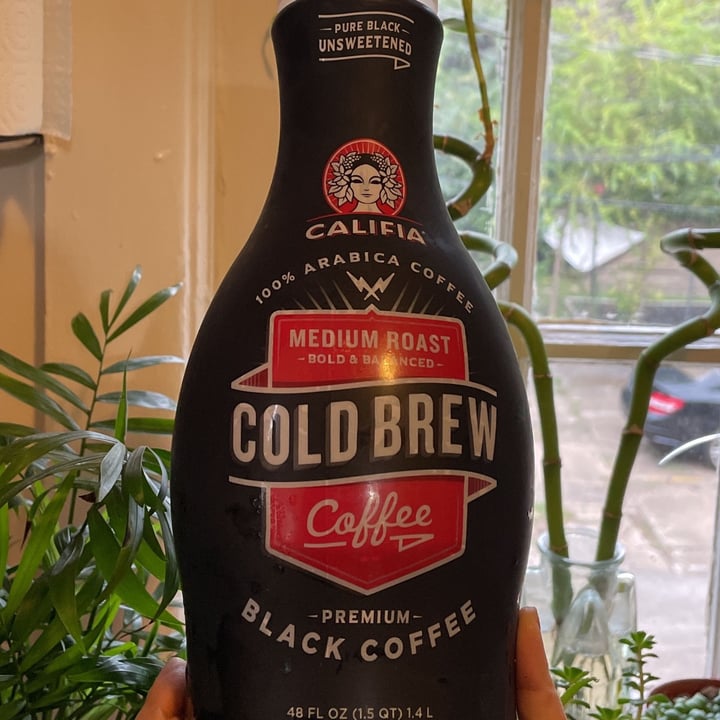 Califia Farms Pure Black Cold Brew Coffee Review abillion
