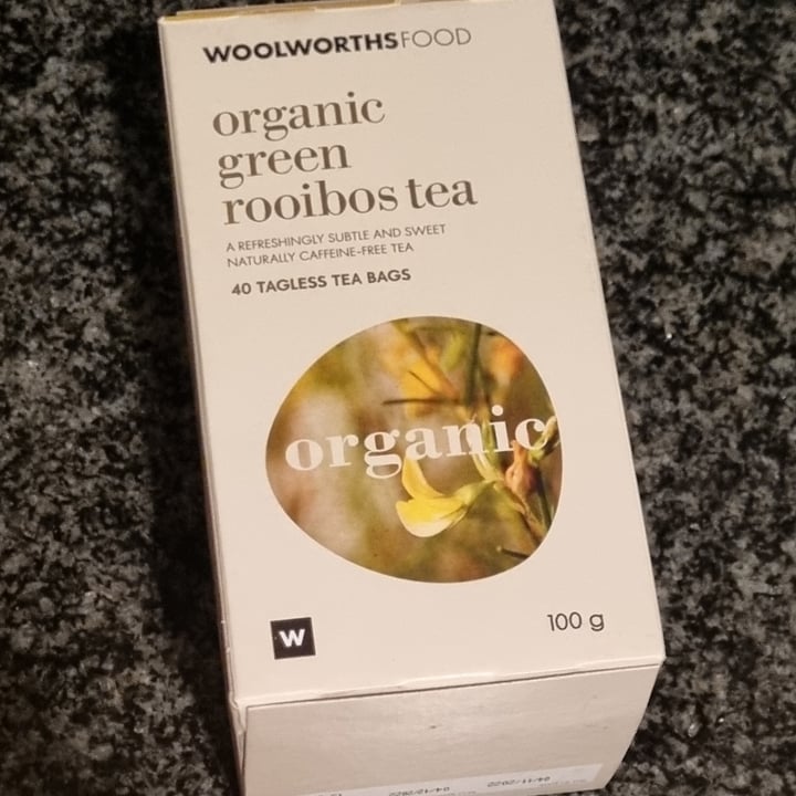 Woolworths Food Green rooibos tea Review abillion