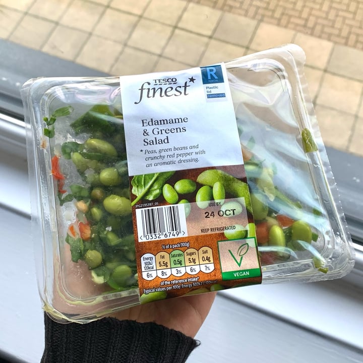 Tesco Edamame & Greens Salad Reviews abillion