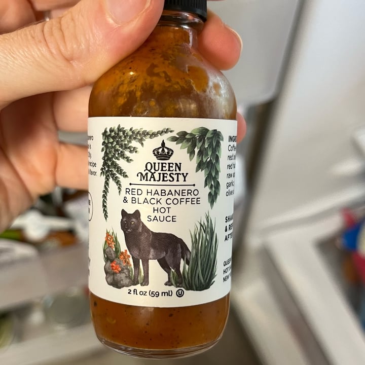 Queen Majesty Red Habanero And Black Coffee hot sauce Review abillion