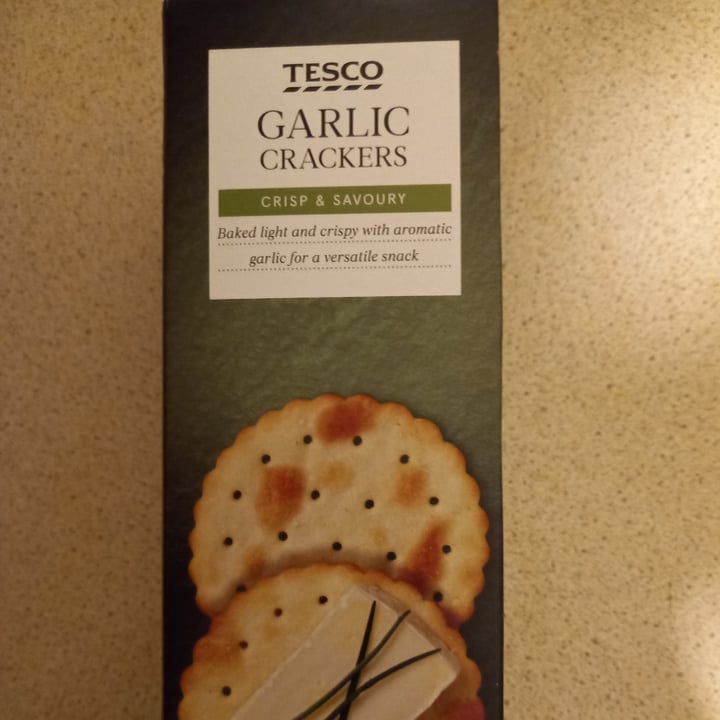 Tesco Garlic Crackers Review abillion