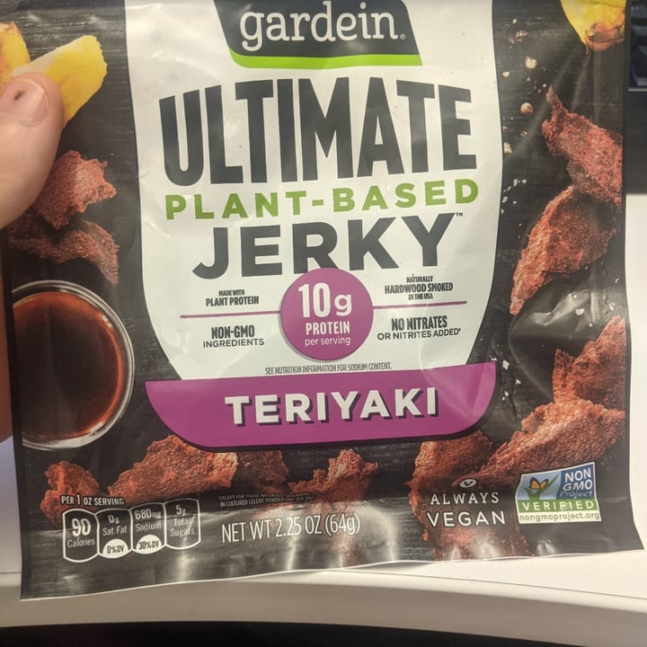 Gardein Ultimate Plant Based Jerky Teriyaki Review abillion