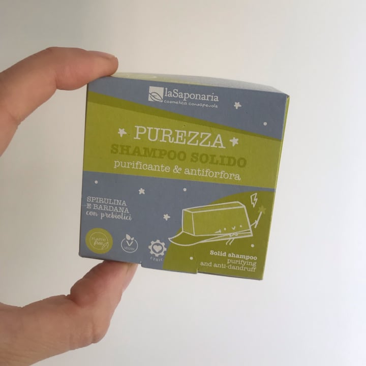 La Saponaria Shampoo Solido Purezza - purificante e anti-forfora Review ...