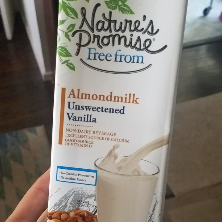 Nature's Promise Unsweeted Original Almond milk Review abillion