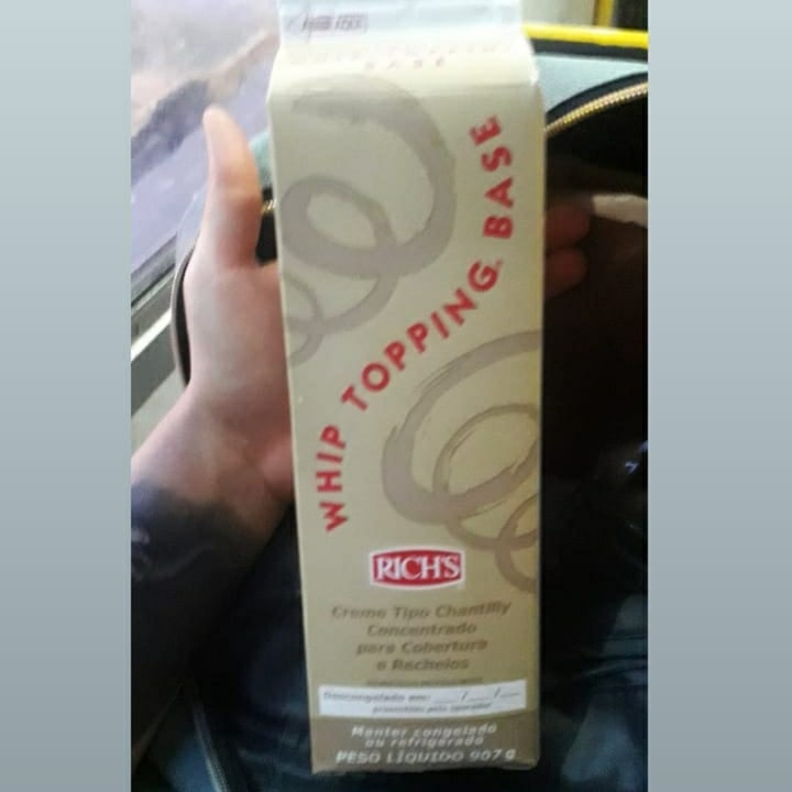 Richs Whip Topping Base Review abillion