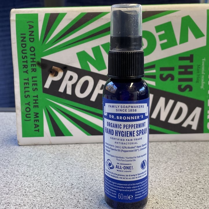 Dr. Bronner's Peppermint Organic Hand Sanitizer Review abillion