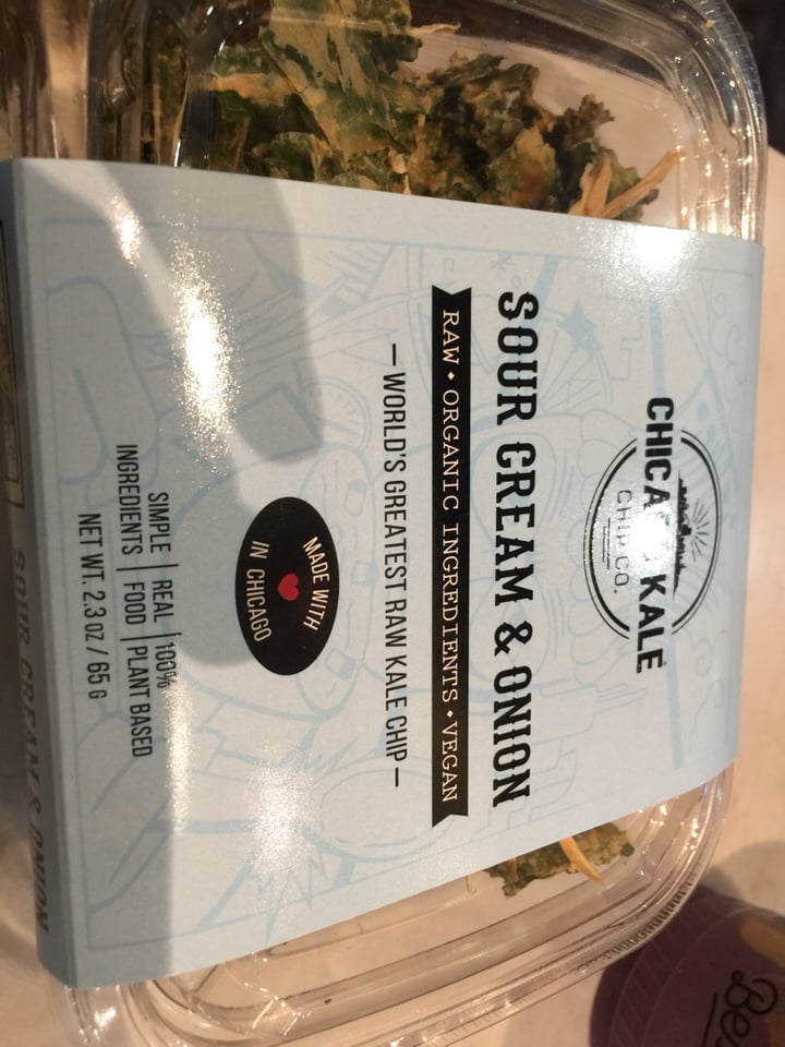 JuiceRx Bucktown, Chicago, United States Sour Cream Onion Kale Chips