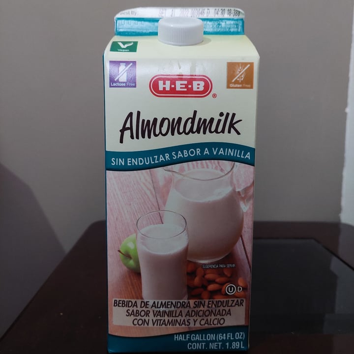 HEB Almond Milk Unsweetened Vanilla Reviews abillion
