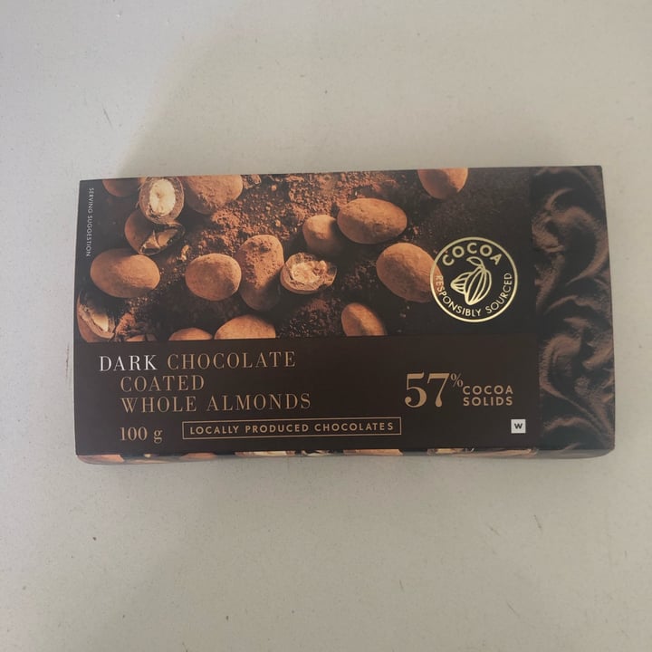 Woolworths Food Dark Chocolate Coated Whole Almonds Review abillion