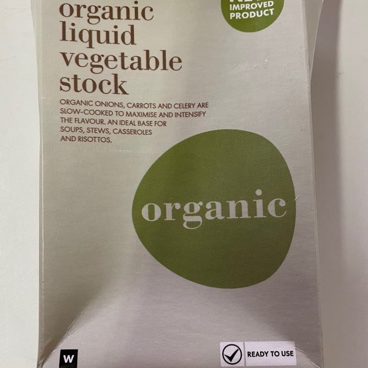 Woolworths Food Organic liquid vegetable stock Review abillion
