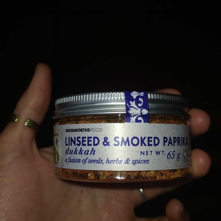 Woolworths Food Linseed and smoked paprika dukkah Review abillion