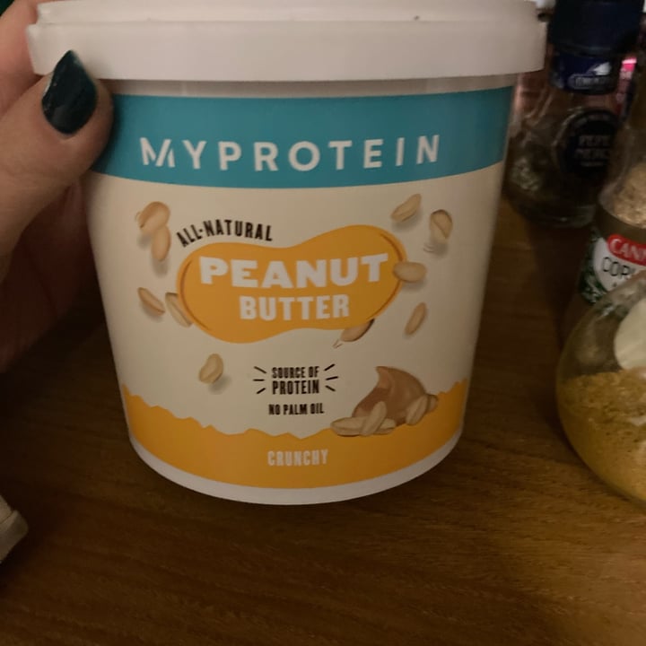 MyProtein All Natural Peanut Butter Crunchy Review abillion