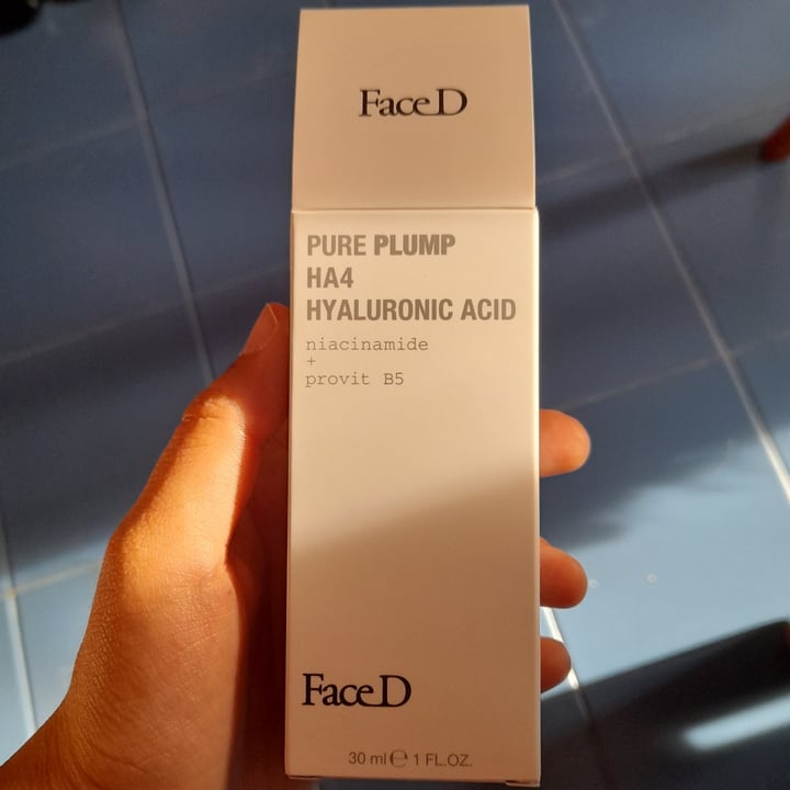 FaceD Pure Plump HA4 HYALURONIC ACID Review | abillion