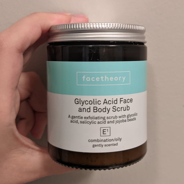 Facetheory Glycolic Acid Face and Body Scrub Review abillion