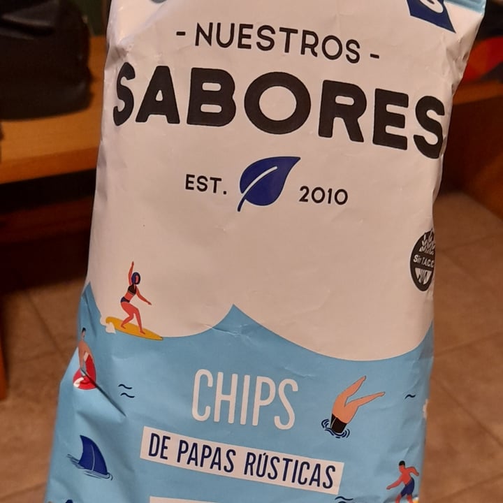 photo of Nuestros Sabores Chips de papas rústicas y sal marina shared by @rocio1 on  10 Mar 2022 - review