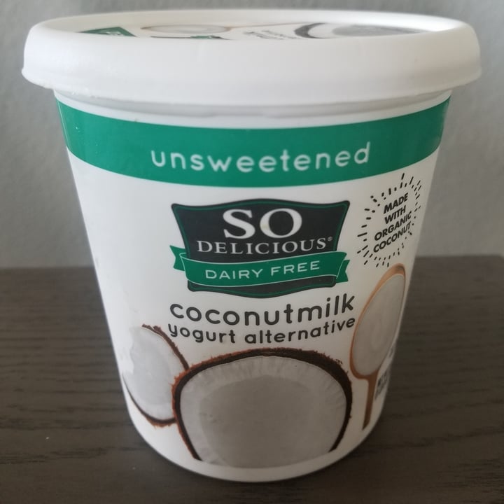 So Delicious Dairy Free Unsweetened Coconut Milk Yogurt Alternative