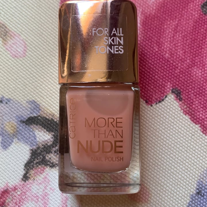 Catrice Cosmetics More Than Nude Nail Polish Peach For The Stars
