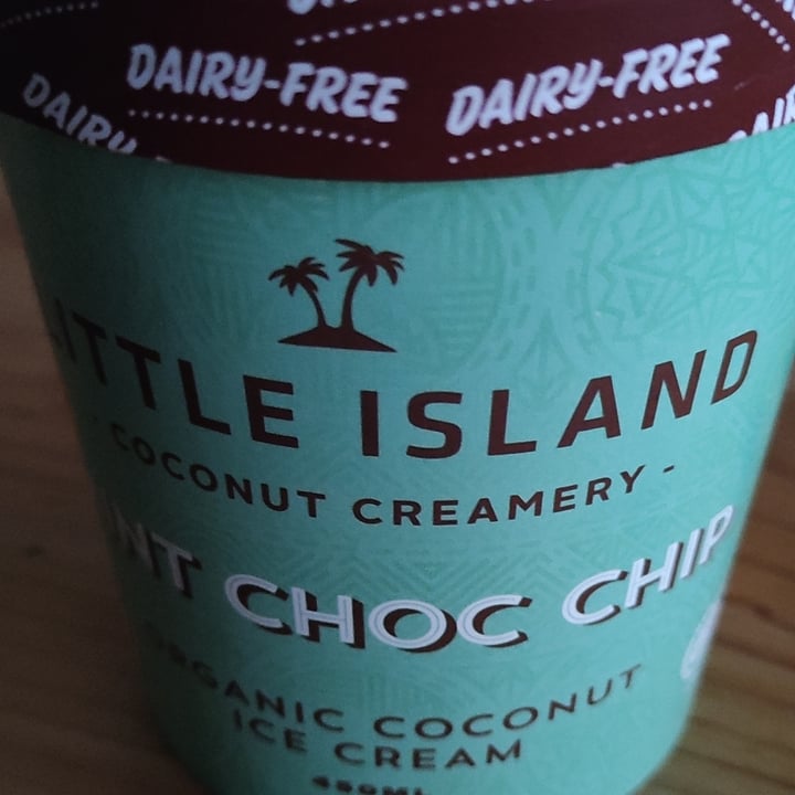 Little Island Coconut Creamery Mint choc chip ice cream Review abillion