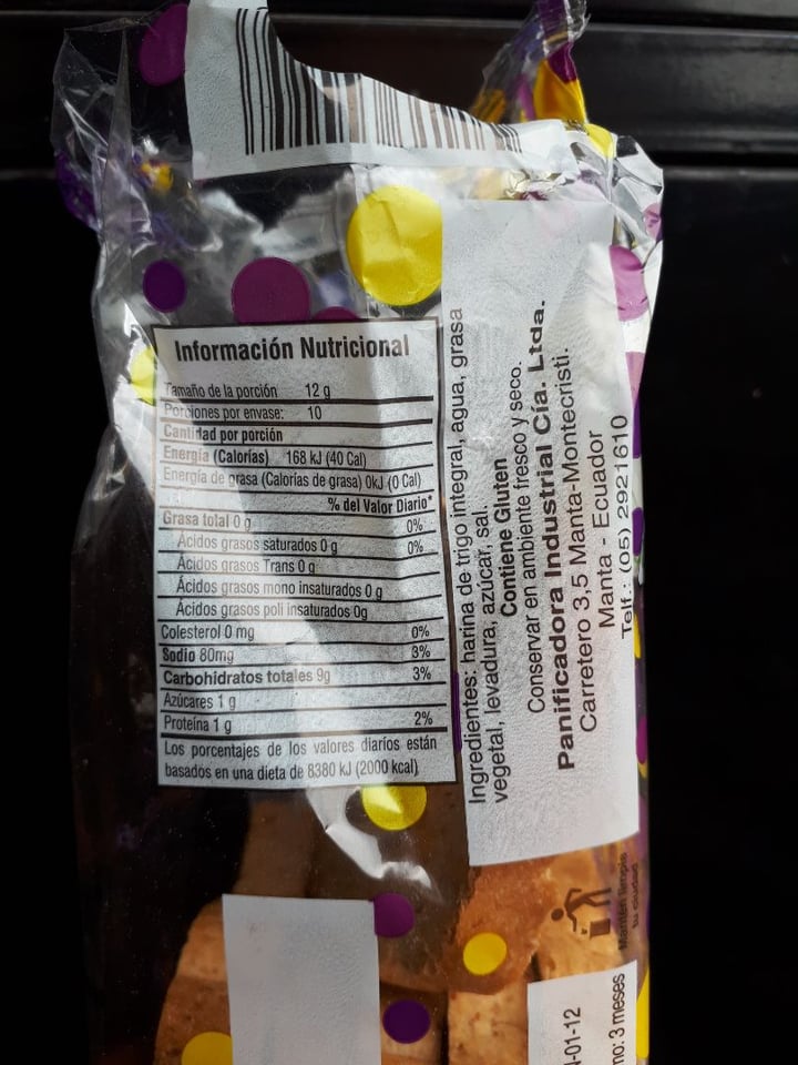 review photo of Dandy DANDY Tostadas Integrales shared by @violeta on 24 Dec 2019 - review