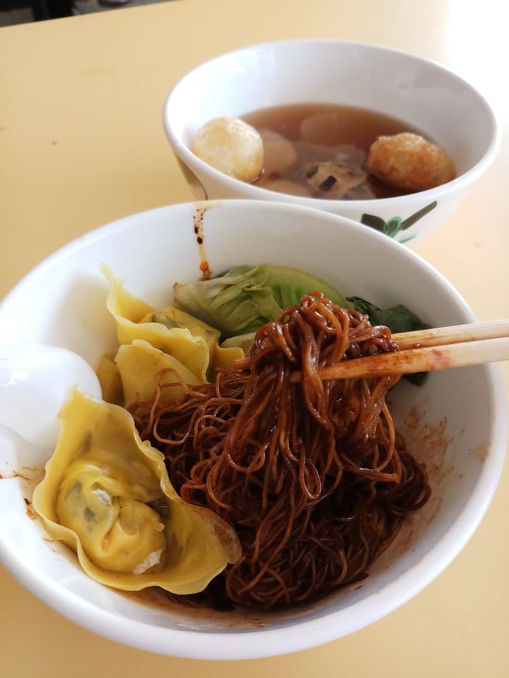 review photo of San Ho Gourmet Vegan Wanton Mee shared by @berbernicee on 30 Aug 2019 - review