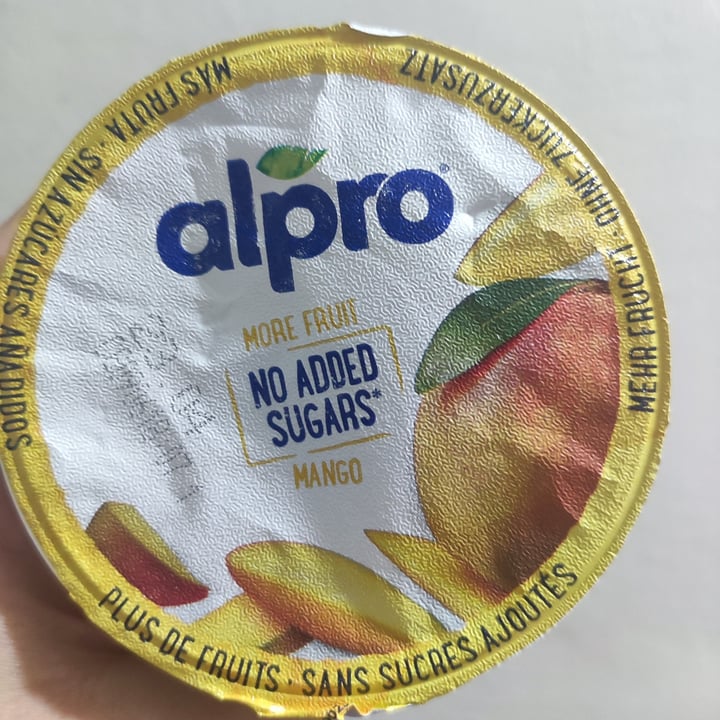Alpro Mango Yogurt No Added Sugars Review abillion