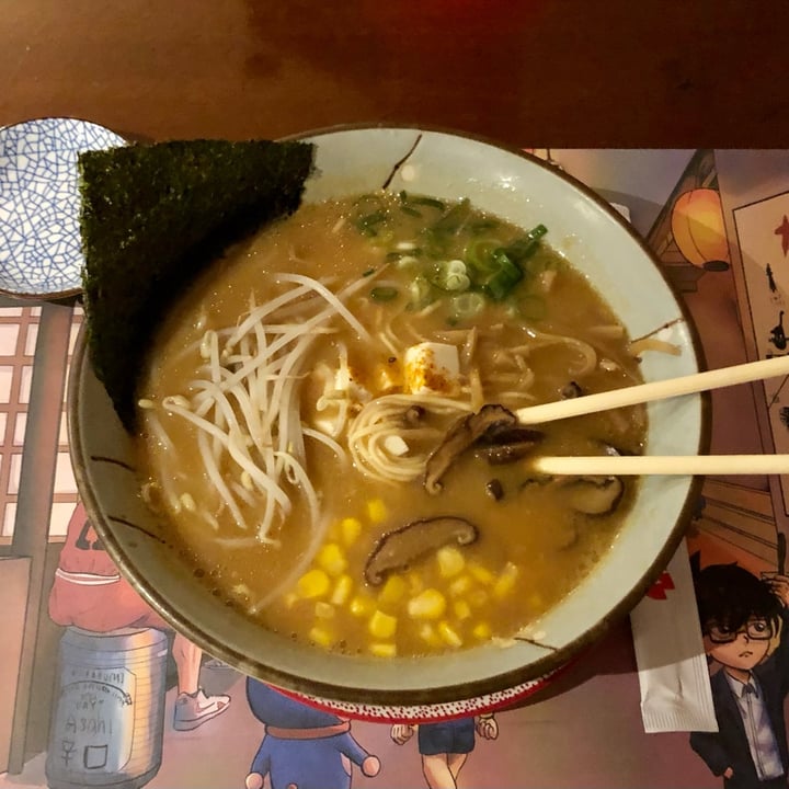 Ichiban Ramen & Street food Barcelona, Spain Ramen vegetales Review