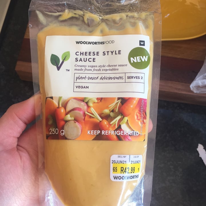 Woolworths Food Cheese style sauce Fresh Review abillion