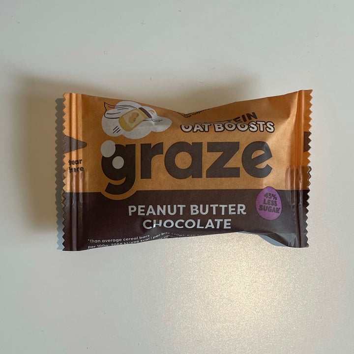graze Peanut Butter & Chocolate Protein Oat Bites Review abillion