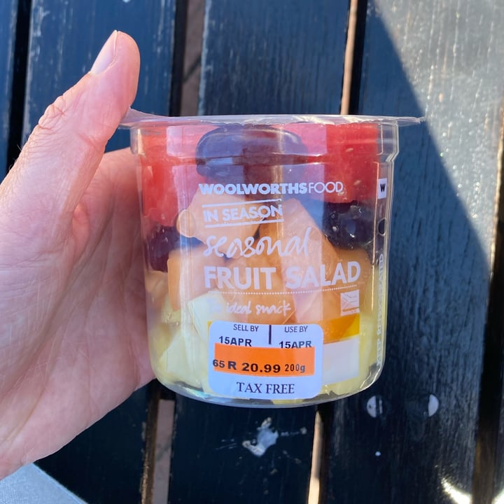 Woolworths Food Seasonal Fruit salad Review abillion