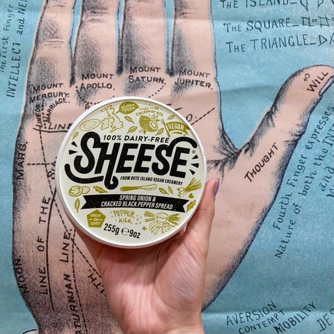 Sheese, Sheese Spring Onion & Cracked Black Pepper Spread, spreads & dips, pantry, food, review