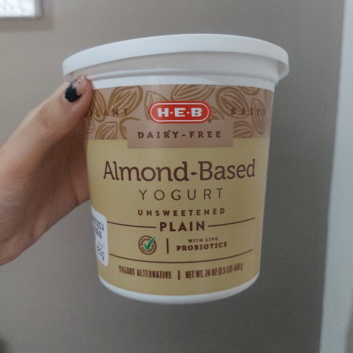HEB yogurt almondbased unsweetened Review abillion