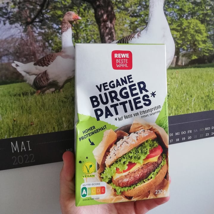 REWE Beste Wahl Vegane Burger patties Review abillion