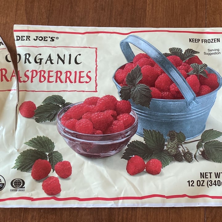 Trader Joe's Organic raspberries (frozen) Review abillion