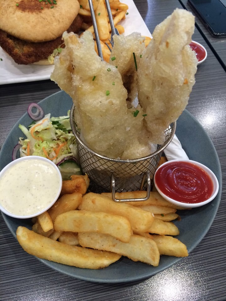 Watson's Eatery Vegan fish and chips Reviews abillion