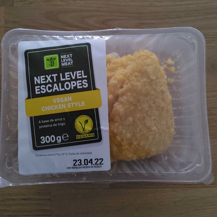 Next Level Meat Next Level Escalopes Vegan Chicken Style Review abillion