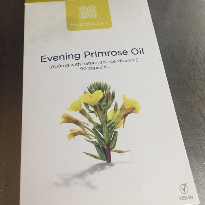 Healthspan Evening primrose oil Review abillion
