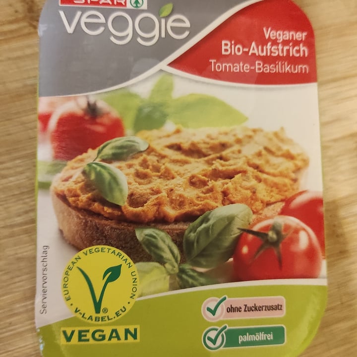 Spar Veggie Bio Aufstrich Tomate-Basilikum | Organic Tomato-Basil ...