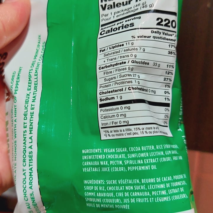 review photo of No Whey! Foods Peppermint nonos shared by @hbchic on 30 Dec 2021 - review