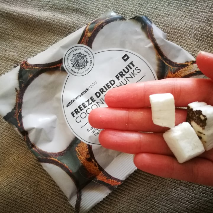 Woolworths Food Freeze Dried Fruit Coconut Chunks Review abillion