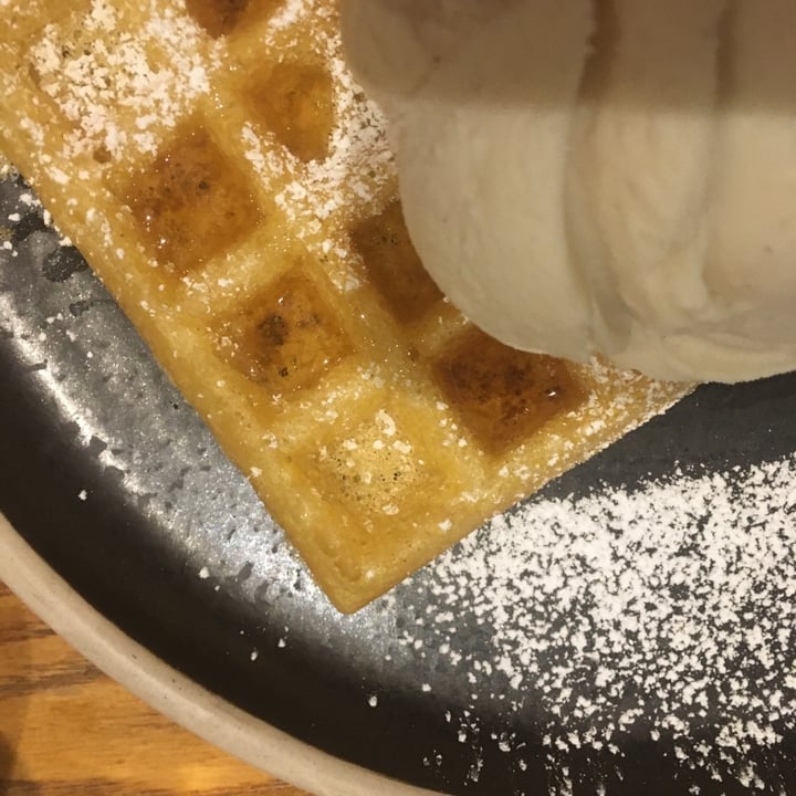 The Waffle House Vegan waffle & ice cream Reviews abillion