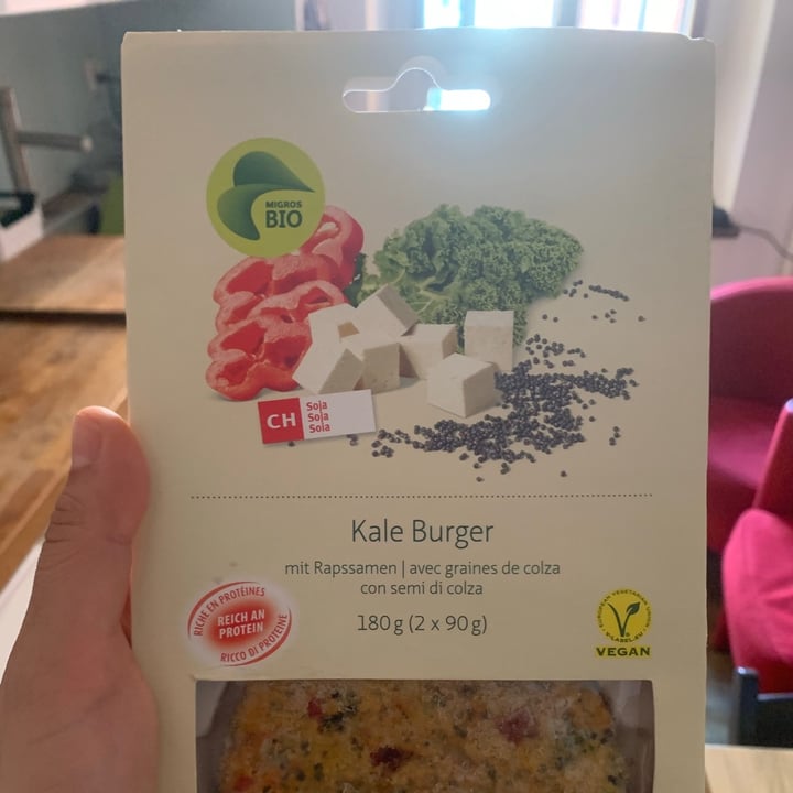 Migros Bio Kale burger Review abillion