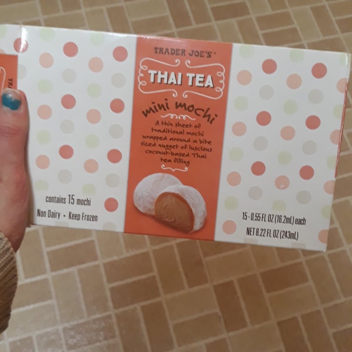 Trader Joe's Thai Tea Mini Mochi Review abillion